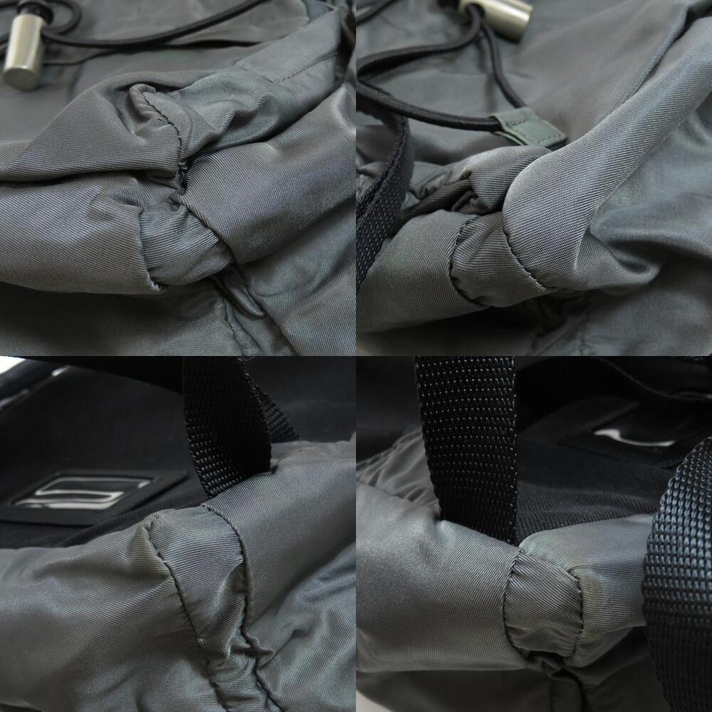 Prada logo Backpack Rucksack Daypack - Picture 10 of 11
